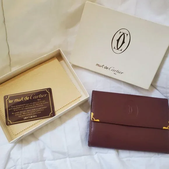 Vintage Cartier Coin Wallet - Picture 3 of 5